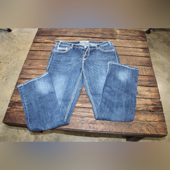 Rock & Roll Denim Mid Rise Riding Jeans 👖✨ - Picture 2 of 3